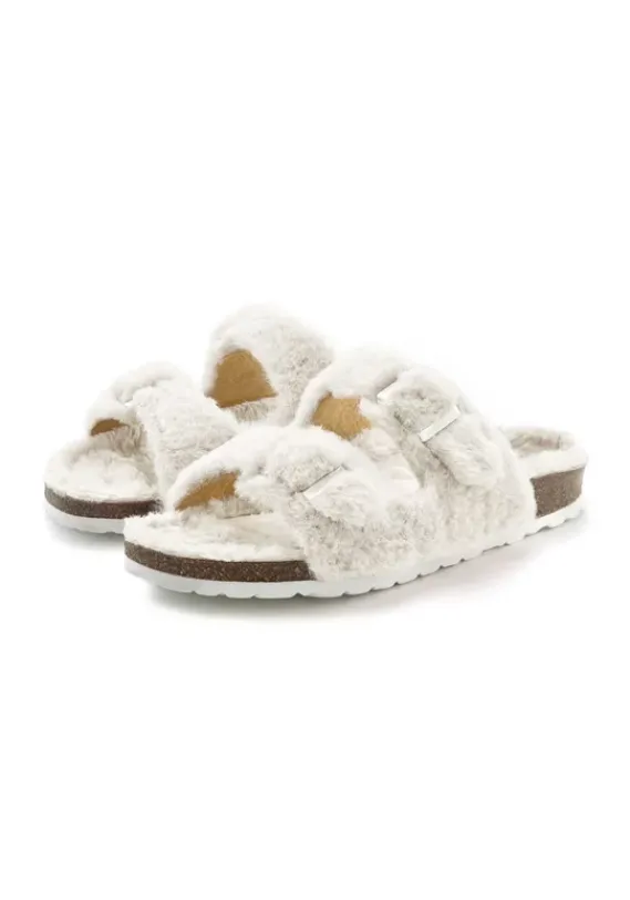 Vivance Hausschuhe<Pantolette"Hausschuh, Plusch Hausschuhe"