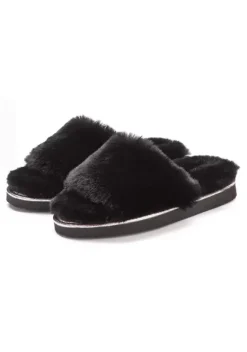 LASCANA Hausschuhe<Pantolette"Hausschuh, Plusch Hausschuhe"