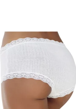 Nachhaltige Dessous & Wasche|LASCANA Panty Beige-Meliert, Creme