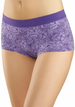 Pantys|petite fleur Panty Lila, Rot, Weis