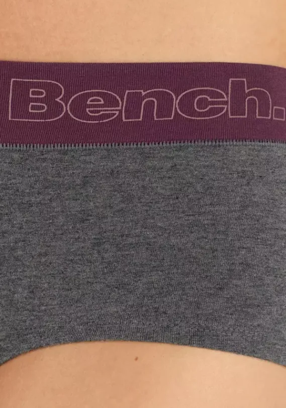 Pantys|Bench. Panty Anthrazit-Meliert-Rosa