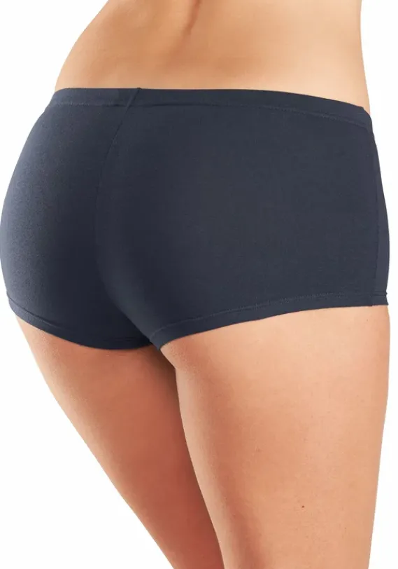 Pantys|H.I.S Panty Grau-Meliert, Blau, Marine, Rot
