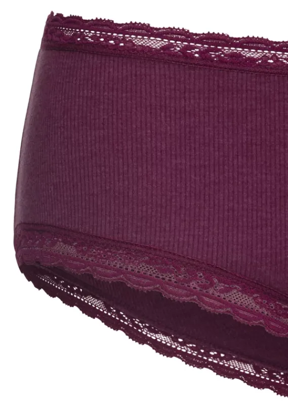 Pantys|s.Oliver Panty Bordeaux