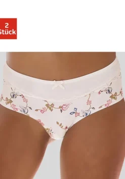 Nachhaltige Dessous & Wasche|petite fleur Panty Puder+Puder-Bedruckt