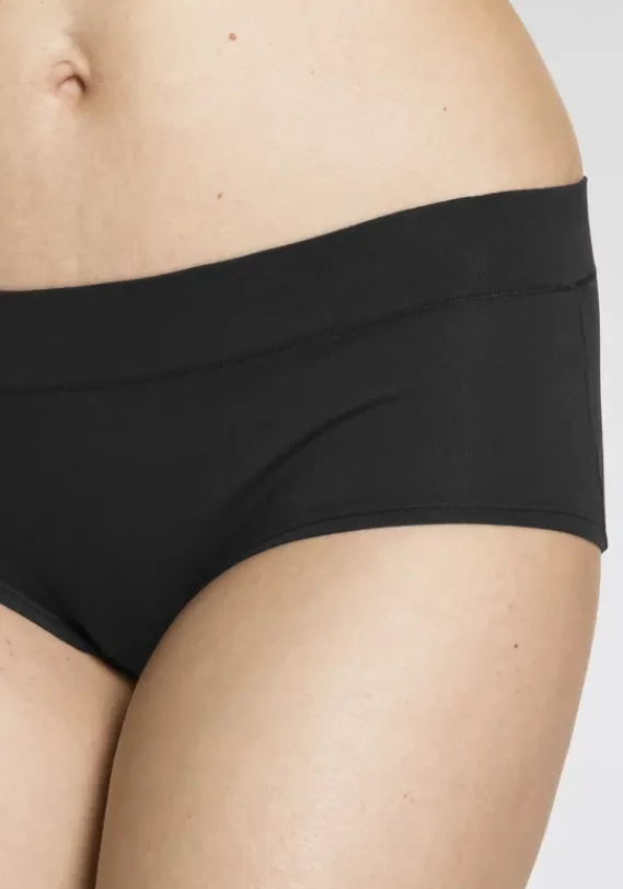 Nachhaltige Dessous & Wasche|LASCANA Panty"Circular Collection" Schwarz