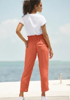 LASCANA Lange Hosen<Paperbag-Hose