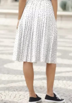 LASCANA Rocke<Plisseerock