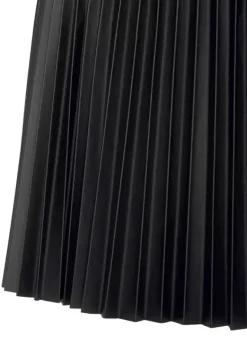 Rocke|Buffalo Plisseerock Schwarz