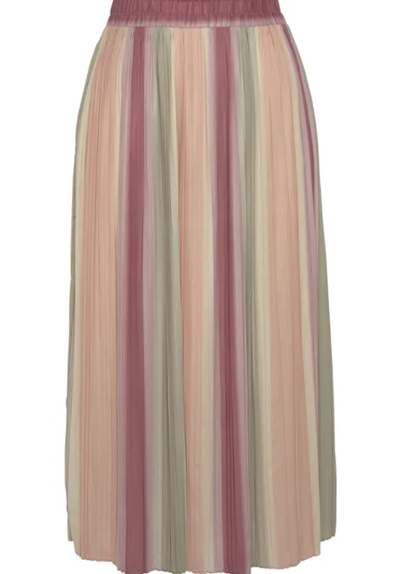 Rocke|Vivance Plisseerock Bunt