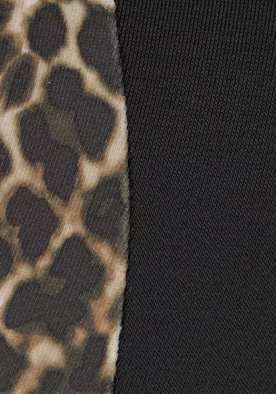 Push-Up-Bikinis|LASCANA Push-Up-Bikini-Top"Adele" Schwarz-Leo