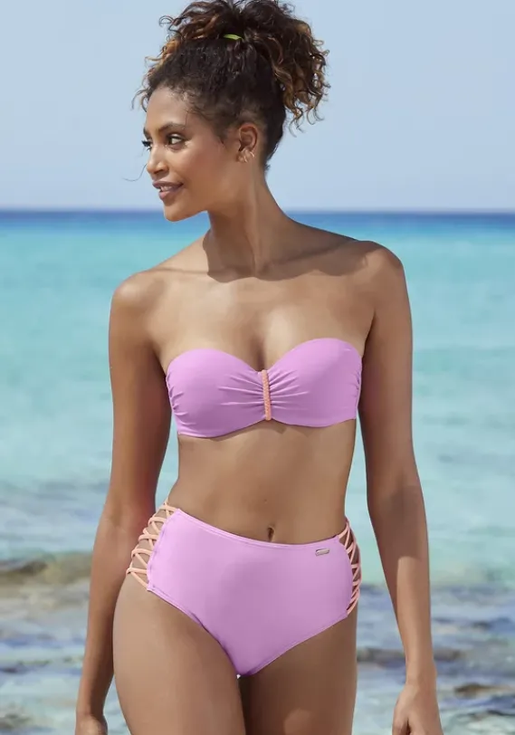 Push-Up-Bikinis|Venice Beach Push-Up-Bikini-Top"Anna" Lila