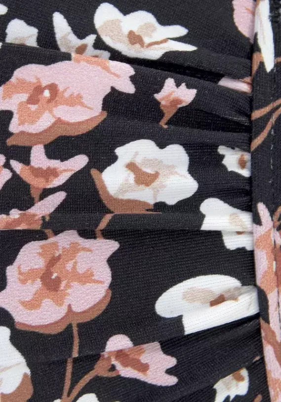 Push-Up-Bikinis|LASCANA Push-Up-Bikini-Top"Blair" Schwarz-Bedruckt