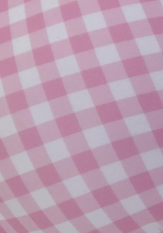 Push-Up-Bikinis|Buffalo Push-Up-Bikini-Top"Karo" Rosa-Kariert