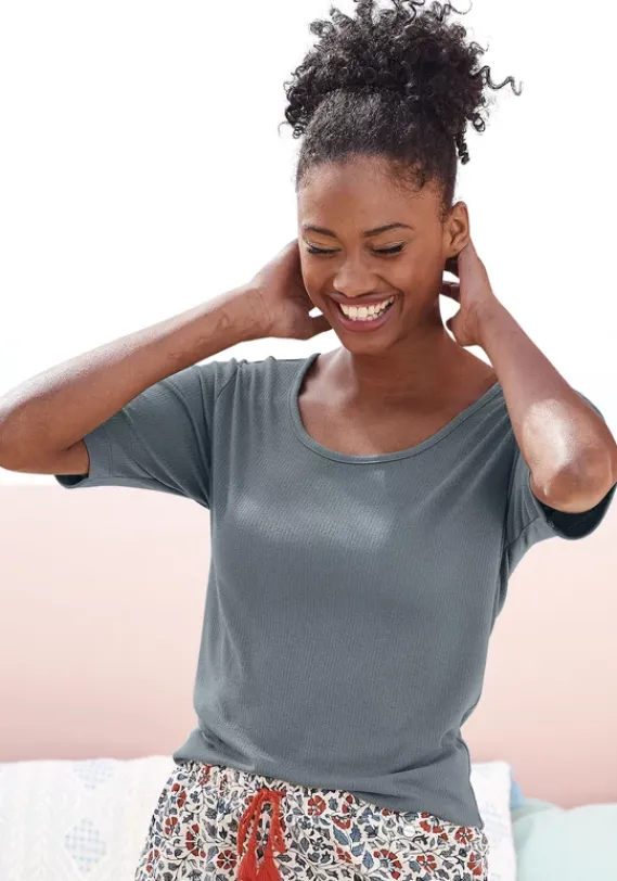 LASCANA Pyjamas<Pyjamaoberteil