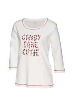 LASCANA Nachhaltige Nachtwasche<Pyjamaoberteil