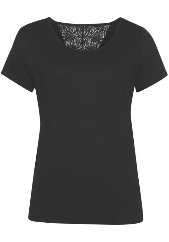 LASCANA Nachhaltige Nachtwasche<Pyjamaoberteil