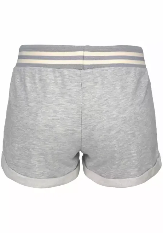 Nachhaltige Homewear|Bench. Relaxshorts Grau-Meliert