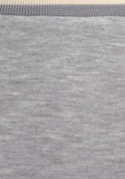 Nachhaltige Homewear|Bench. Relaxshorts Grau-Meliert