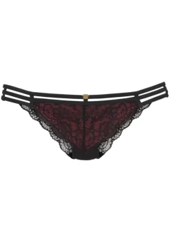 Slips|JETTE Rioslip Schwarz-Rot