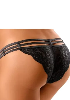 Slips|JETTE Rioslip Schwarz-Rot