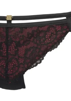 Slips|JETTE Rioslip Schwarz-Rot