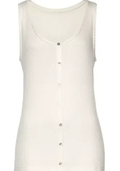 Damenshirts|Vivance Ripptanktop Creme