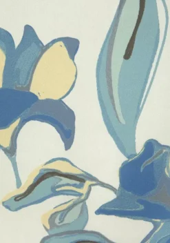 Blusen|LASCANA Satinbluse Creme Bedruckt