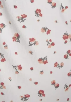 Nachhaltige Nachtwasche|s.Oliver Schlafshorts Weis-Geblumt