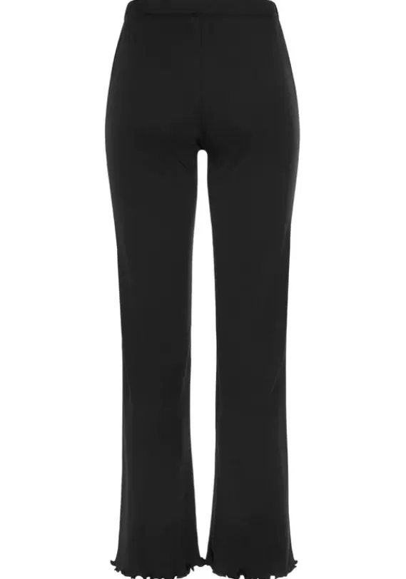 Nachhaltige Nachtwasche|s.Oliver Schlafshorts Schwarz