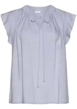 Blusen|LASCANA Schlupfbluse Hellblau