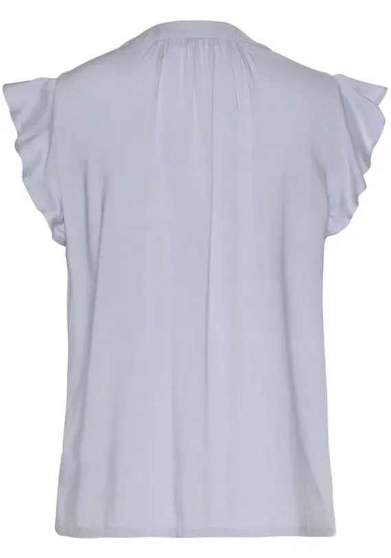 Blusen|LASCANA Schlupfbluse Hellblau