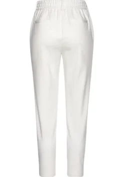 Lange Hosen|LASCANA Schlupfhose Creme