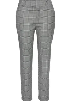 Lange Hosen|LASCANA Schlupfhose Kariert