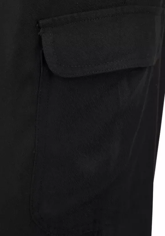 Lange Hosen|LASCANA Schlupfhose Schwarz