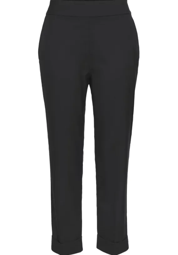 Lange Hosen|LASCANA Schlupfhose Schwarz