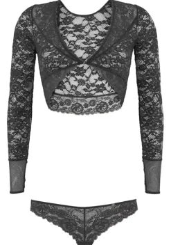 Bhs Ohne Bugel|JETTE Set: Bralette-Bh Schwarz