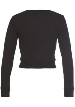 Strandmode|LASCANA Shirtjacke Schwarz