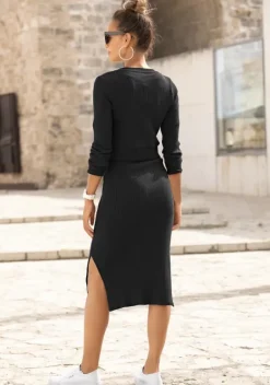 Strandmode|LASCANA Shirtjacke Schwarz