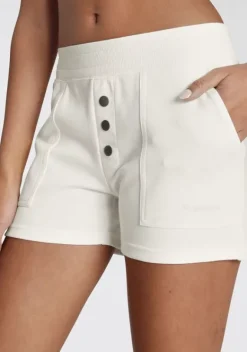 Shorts|KangaROOS Shorts Ecru