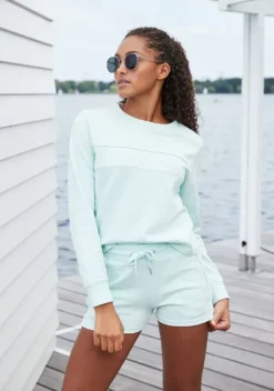 Nachhaltige Homewear|H.I.S Shorts Hellmint