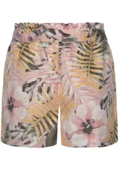 Strandmode|LASCANA Shorts Apricot-Bedruckt
