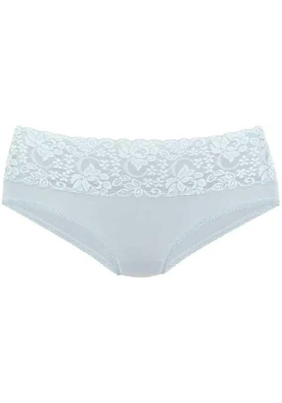 Nachhaltige Dessous & Wasche|Vivance Slip Eisblau, Rauchblau, Navy