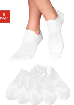 Socken|LASCANA ACTIVE Sneakersocken 5X Weis