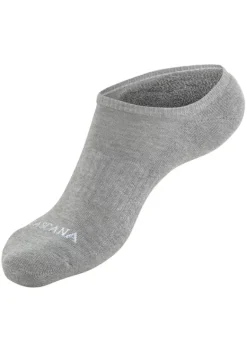 Socken|LASCANA ACTIVE Sneakersocken 3X Weis, 2X Schwarz, 2X Grau-Meliert