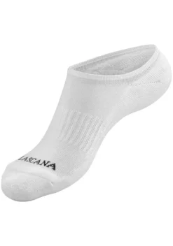 Socken|LASCANA ACTIVE Sneakersocken 3X Weis, 2X Schwarz, 2X Grau-Meliert