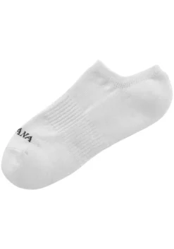 Socken|LASCANA ACTIVE Sneakersocken 3X Weis, 2X Schwarz, 2X Grau-Meliert