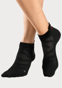 Socken|Bench. Sneakersocken 2X Rot, 2X Weis, 2X Schwarz