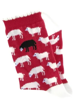 Socken|H.I.S Socken 1X Jeans-Meliert, 1X Grau-Meliert, 1X Rot