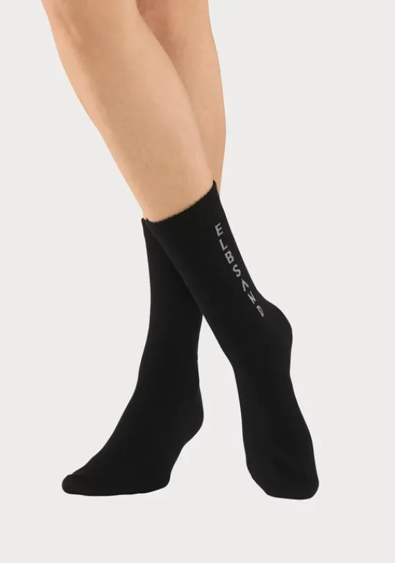 Socken|Elbsand Socken 3X Schwarz