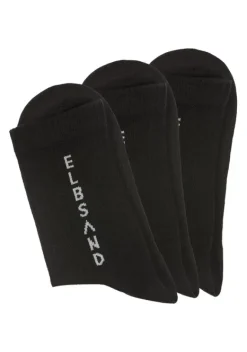 Socken|Elbsand Socken 3X Schwarz